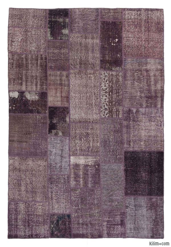 Picture of Over-dyed Turkish Patchwork Rug